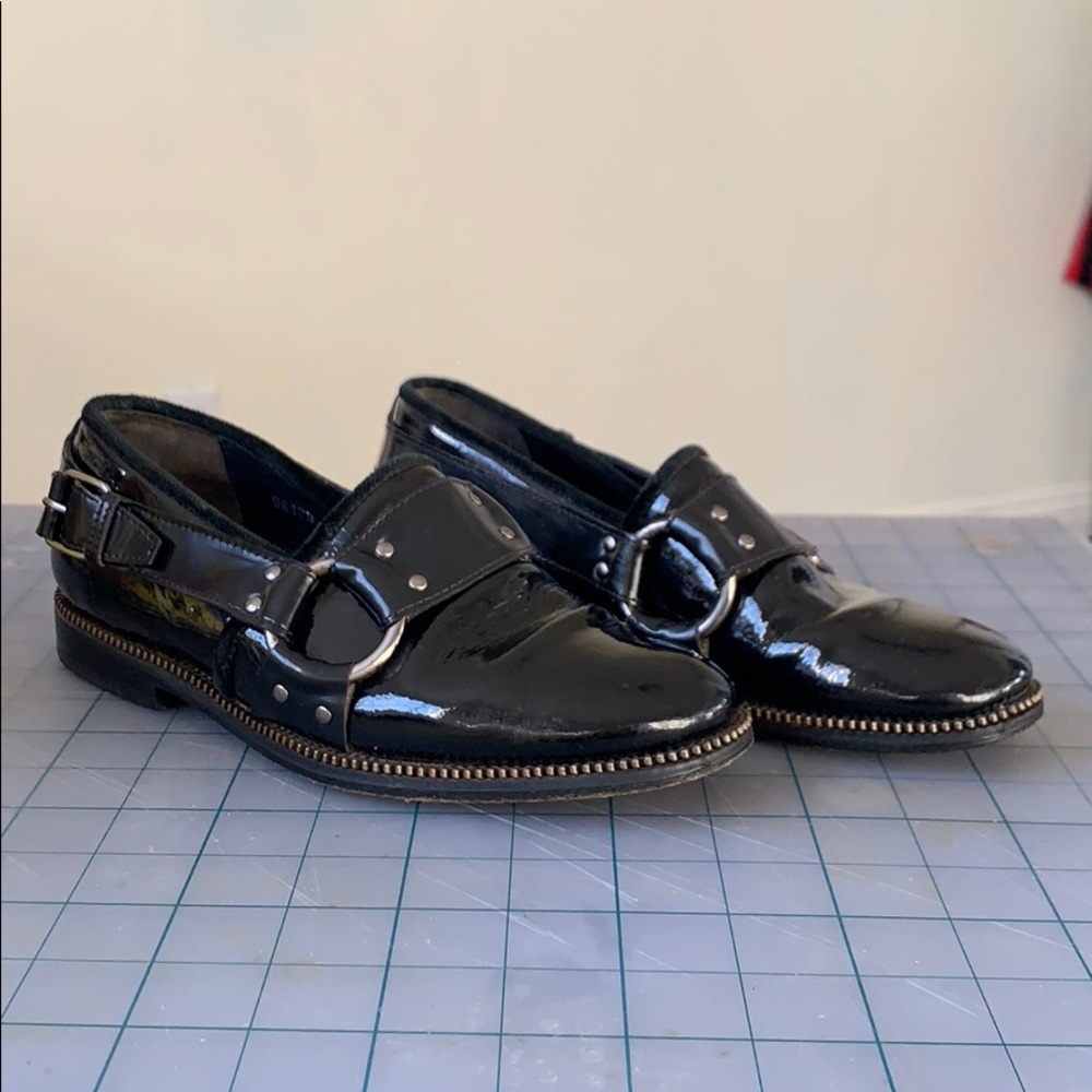 OPENING CEREMONY Black patent loafers - Picture 2 of 9